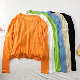 Summer-knit Loose-fit Top