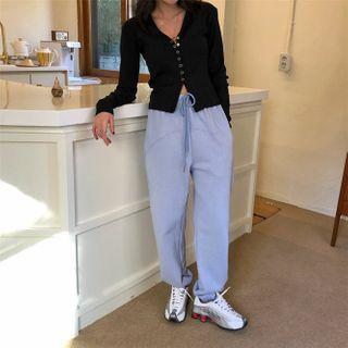 Cropped Cardigan / Sweatpants
