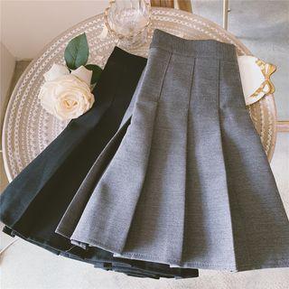 High-waist Pleated Skorts
