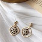 Dangle Earring 1 Pair - Silver Needle - As Shown In Figure - One Size