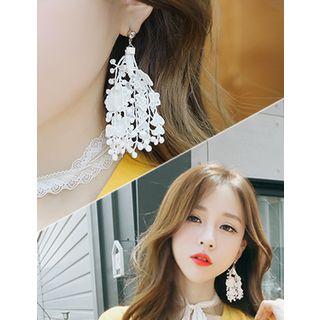 Laced Dangle Earrings