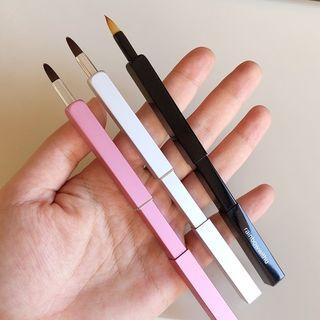 Lipstick Makeup Brush Pink - One Size