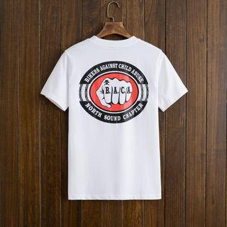 Short-sleeve Fist Printed T-shirt