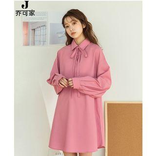 Chiffon Shirtdress Pink - One Size