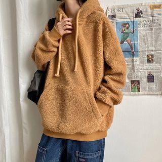 Genuine Shearling Hoodie