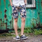 Flower Print Shorts
