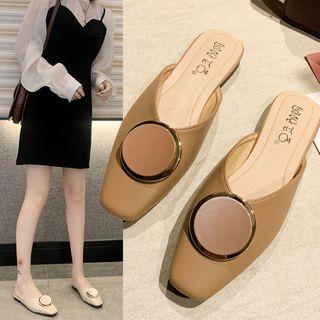 Disc Flat Mules