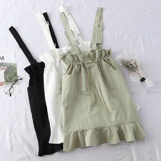 Ruffled Suspender Skirt