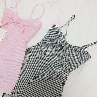 Strappy Bow Playsuit