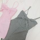 Strappy Bow Playsuit