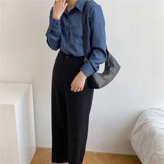 Mini Faux Leather Hand Bag