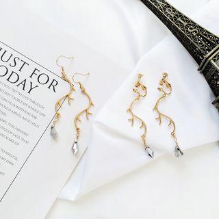Horn Drop Earring