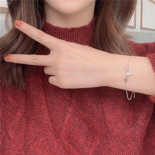 Rhinestone Reindeer Bracelet