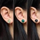 925 Sterling Silver Bead Stud Earring