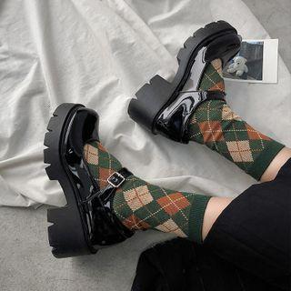 Platform Mary Jane Sandals