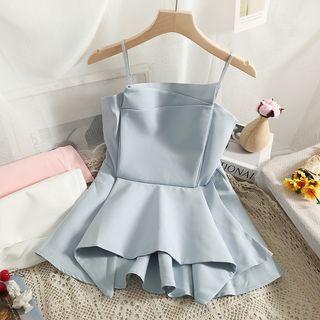 Asymmetrical Peplum Top