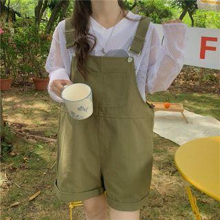Long-sleeve Mesh Top / Jumper Shorts
