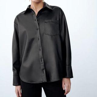 Pu Leather Shirt