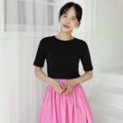 Plain Regular-fit T-shirt