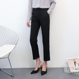 Tie-waist Loose-fit Straight Fit Jeans