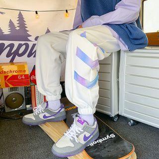 Arrow Embroidered Sweatpants