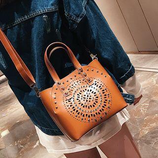 Studded Tote Bag