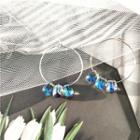 Tear Drop Earring 1 Pair - Gradient - One Size