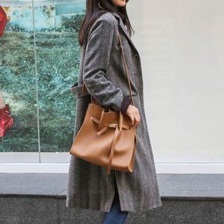 Belted Oversized Shoulder Bag