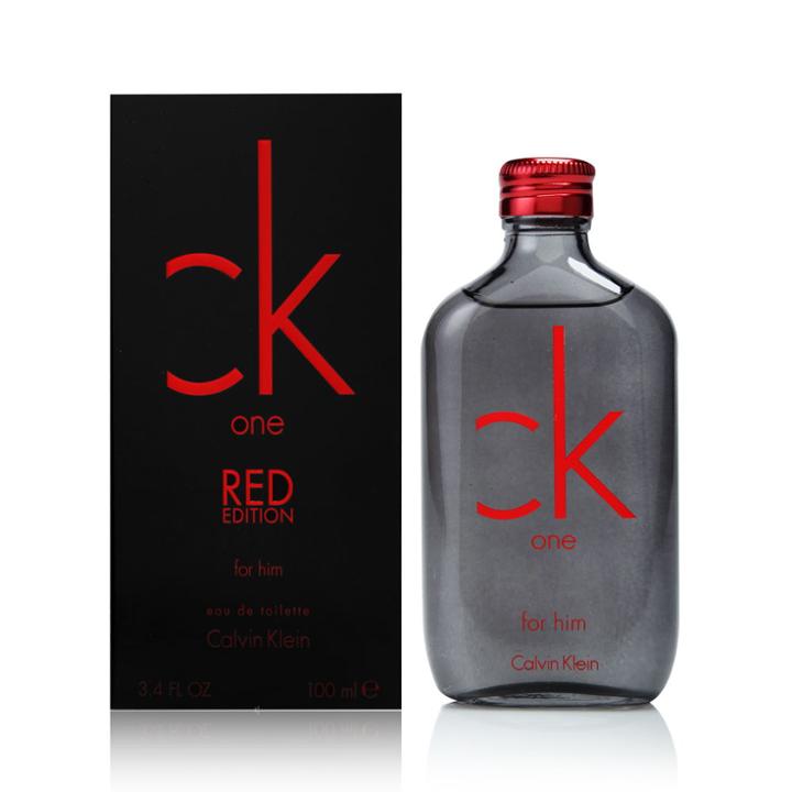 Calvin Klein - One Red Edition Eau De Toilette Spray For Men 100ml