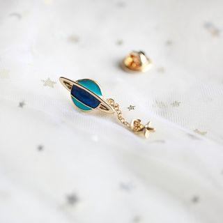 Planet Fringe Brooch As Shown In Figure - One Size