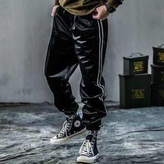 Striped-trim Sweatpants