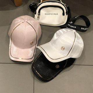 Metallic Trim Baseball Cap