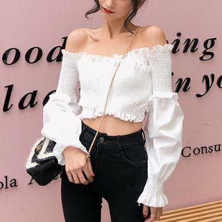 Frilled Off Shoulder Blouse