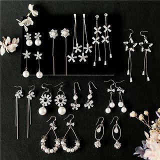 Wedding Rhinestone Dangle Earring