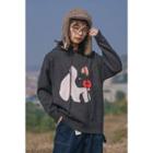 Hooded Pig Sweater