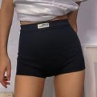 High-waist Micro Shorts