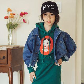 Family Matching Cropped Denim Jacket