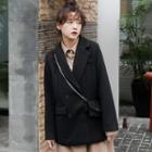 Double-breasted Blazer / Crossbody Bag / Set