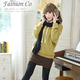 Drawstring Hooded Pullover