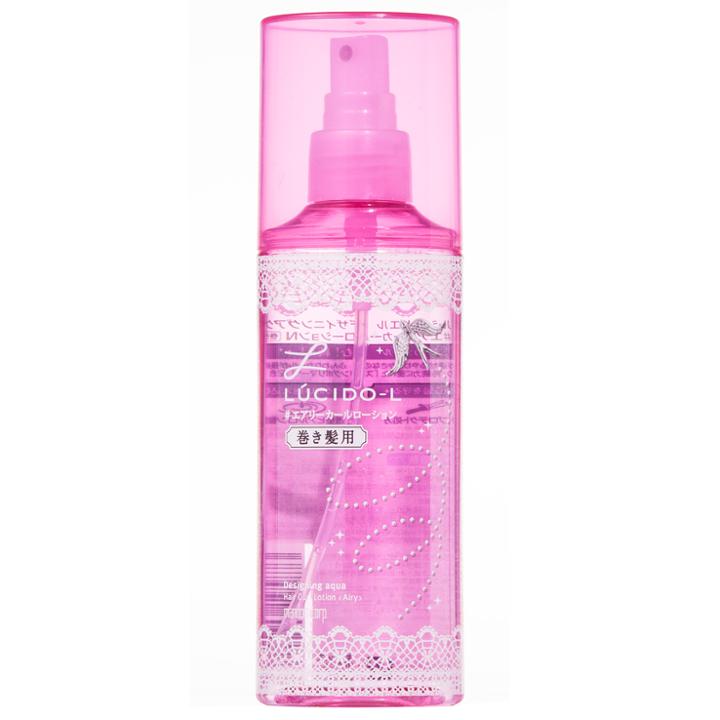 Mandom - Lucido-l Designing Aqua Hair Curl Lotion (airy) (pink) 180ml