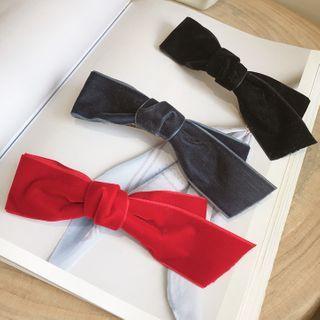 Velvet Knot Hair Clip