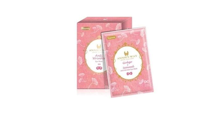 Annies Way - Ginkgo Seaweed Anti-wrinkle Eye Mask 10 Pcs