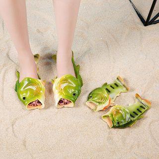 Couple Match Fish Slippers
