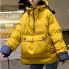 Half-zip Padded Hoodie