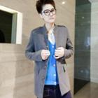 Mandarin-collar Jacket