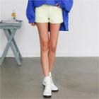 Colored Plain Shorts