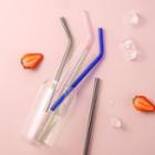 Glass Drinking Straw / Cleaning Brush / Set