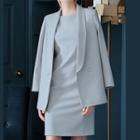 Sleeveless Sheath Dress / Blazer