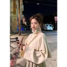 Turtleneck Woolen Crop Sweater