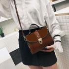 Patent Faux Leather Crossbody Bag